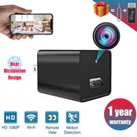 Spy Camera Wireless Hidden Wifi Mimi hidden Camera with Remote Viewing Function Portable Full HD 1080P Nanny Camera for indoor or outdoor or office hidden Camera