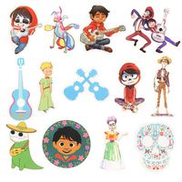 Laptops Sticker,Coco Movie Show Creative DIY Stickers for Water Bottles.13 PCS Waterproof Vinyl Decal Sticker for Phone,Computer,Notebook,Hydro Flasks,Cars,Bicycles,MacBook,Wall,Window (Coco) (Coco)