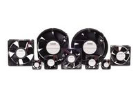 09225VA-12Q-CA-00 - Axial Fan, 09225VA Series, IP69K, 12 V, DC, 92 mm, 25 mm, 51 DBA, 96.41 cu.ft/Min