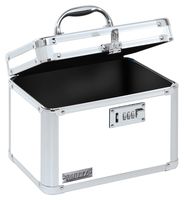 Vaultz Combination Lock Box, 7.75 x 7.25 x 10 Inches, White (VZ00171)