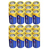 D Size Battery Extra Heavy Duty R20P UM1 1.5V Battery Count Pcs (24) Pack