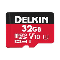 Delkin Devices 32GB Select microSDHC UHS-I (U1/V10) Memory Card (DDMSDR50032G)