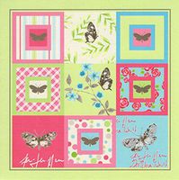 Silver Foil Moth Set of 8 Blank Notecards ~ Moth Squares (5" x 5"; White Envelopes)