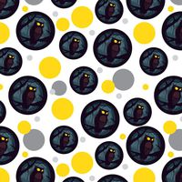 GRAPHICS & MORE Horned Owl Night Eyes Premium Gift Wrap Wrapping Paper Roll