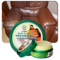 220G Leather Care Cream, Zhaowie Multifunctional Leather Refurbishing Cleaner Cleaning Cream Repair Tool Cream (Green)