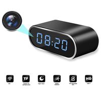 Hidden Spy Camera Wireless Hidden, 4K Clock Hidden Cameras Wireless IP Surveillance Anti Mosquito Camera for Home Security Monitor Video Recorder Cam 150 Angle Night Vision Motion Detection