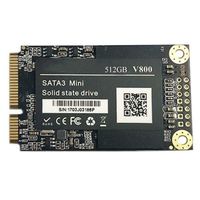 60G/ 64G/ 120G/ 128G/ 256G/ 512G Solid State Drive, 1.8inch Msata3 Interface SSD Mini Internal Hard Disk Module High Speed Solid State Drive for Desktop Laptop PCs
