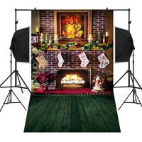 Sunshinehomely-Decor Christmas Backdrops Winter Theme Vinyl Backdrop 3x5ft Photography Background for Christmas and New Year Party (E)