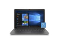 HP 17.3" HD+ (1600 x 900) SVA BrightView WLED-Backlit Touchscreen Laptop, Intel Quad-Core i7-8565U up to 4.6GHz, 8GB DDR4, 512GB NVMe SSD, DVD, Webcam, HDMI, Bluetooth, Multimedia, Windows 10 - Silver