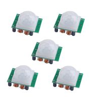 HC-SR501 PIR Sensor Infrared IR Body Motion Module for Arduino Raspberry Pi(Pack of 5pcs)