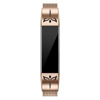 QusFy Metal Bands Compatible with Fitbit Alta/Alta HR, Fitbit Ace, Stainless Steel Metal Replacement Accessories Wristband Small Large for Women Men, Silver, Black, Rose Gold, Colorful, Champagne