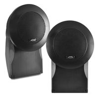 PYLE PLMR66B 5-Inch PP Cone and PU Edge 500 Watts Marine Speakers (Black)