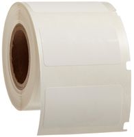 Brady CL-517-619 I.D. PRO Plus LS2000 And BradyMarker 3/4" Height, 1-1/2" Width, B-619 Permanent Polyester White Color XC Plus Printer Label (250 Per Roll)