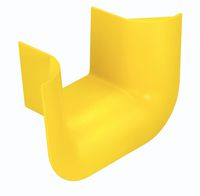 Fiber Raceway Fitting, Trumpet, 4 x 4 in, ABS