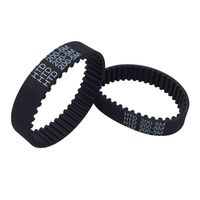 BEMONOC 2Pcs/Pack HTD 5M Rubber Timing Belts Closed-Loop 200mm Length 40 Teeth 15mm Width Industrial Timing Belt