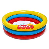 Bestway 93501 Fisher-Price Paddling Pool with 25 Ball Toys