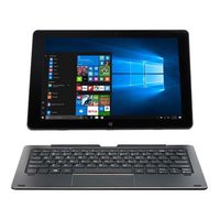 NUVISION TM101W638L Duo 10 Draw 2-in-1 Hybrid PC with 10.1" HD Touchscreen, Intel Atom X5-Z8300 Processor and 64GB SSD Memory, Digital Pen Included, Blue