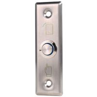 SDPAWA Stainless Steel Door Exit Push Button with LED NO/NC/COM for Access Control