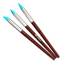 [New] 3 PCS Silicone Drawing Pens for LCD Writing Tablet Environmentally Friendly Materials Reusable Drawing Pen for Writing Board