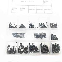 390Pcs Laptop Notebook Computer Repair Screw Kit,Flat Cross Head Replacement Repair Screw Set for Lenovo,Dell,Toshiba,HP,Gateway,ECT