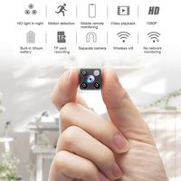 Mini Hidden Spy Camera Wireless Camera HD 1080P Camera Portable Home Security Cameras Covert Small Indoor Video Recorder Motion Detection Night Vision Remote View with Cell Phone