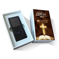 Mp3 Biblia | Incluye Reproductor Mp3 | El Antiguo y El Nuevo Testamento