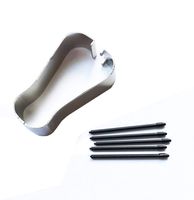 Draxlgon Replacement Tips/Nibs for Galaxy Tab S4 10.5" 2018 T830 T835 T837 Touch Stylus S-Pen Tips Black