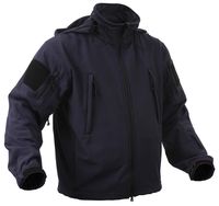 Rothco Special Ops Tactical Soft Shell Jacket, Midnight Navy Blue, M