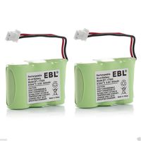 2 Pack Replacement Battery for AT&T 89-1332-00-00 Cordless Phone (600mAh, 3.6V, NI-MH)