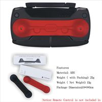 Amiley For dji spark drone accessories , PGY Remote Control Thumb Stick Guard Rocker Protector Holder for dji spark (Red)
