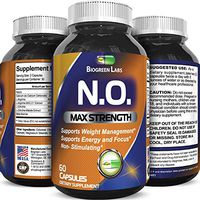 Nitric Oxide Booster Complex with L-Arginine & L-Citrulline – Amplifier for Increased Endurance – Powerful Antioxidant – Weight Loss Support Vitamin for Men Women Teens