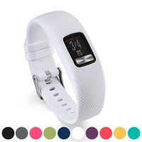 Watbro Compatible with Garmin Vivofit 4 Bands, Silicone Replacement Watch Band Strap for Garmin Vivofit 4 Activity Tracker, Sport Colorful Wristband for Vivofit 4 Smartwatch Women Men Large Small