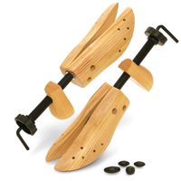 Shoe Stretcher Women 2-Way Shoe Stretcher Shoe stretchers Men's Shoe Widener - Wooden Expander for Wide Feet Bunions or Calluses