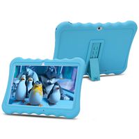 10 inch Kids Tablet PC Android 6.0 OS Full HD Display Tablets for Kids 1GB RAM 16 GB Storage Quad-Core 1.3Hz WiFi Tablet Soft Shock&Kid-Proof Case ... (Blue)