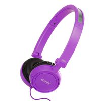 Edifier H650 Headphones - Hi-Fi On-Ear Foldable Noise-Isolating Stereo Headphone, Ultralight and Tri-fold Portable - Purple/Violet