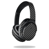 MightySkins Skin Compatible with Bose QuietComfort 35 Headphones - Carbon Fiber | Protective, Durable, and Unique Vinyl Decal wrap Cover | Easy to Apply, Remove, and Change Styles | Made in The USA