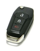 OEM Ford Flip Key Fob Keyless Entry Remote (FCC ID: N5F-AO8TAA / P/N: 164-R8130)