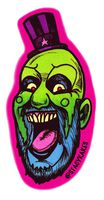 Horror Clown Decal - for Cars, Laptops, and More! - Use Inside or Outside - Sicks to Any Flat Smooth Surface