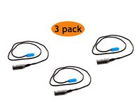 Evriholder Drain Snake, Sink Plumbing, Black- 3 Pack - Unclog your sink with ease