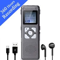 Digital Voice Recorder for Lectures KerLiTar K-R06 Dictaphone Sound Activated Recorder with Playback HD Audio Recorder Recording Device MP3 Player Noise Reduction Portable Recording Device