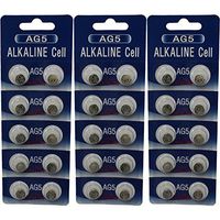 (30) AG5 LR754 393 SR754 Alkaline Battery