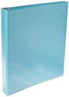 AVERY Durable View Binder w/Slant Rings, 11 x 8 1/2, 1" Cap, Aqua (17295)