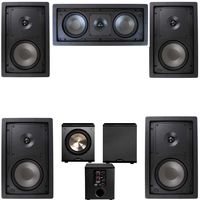 Klipsch R-2650-W In Wall #2 5.1 Home Theater System-FREE PL-200