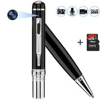 Mbswdd Hidden Camera Camera Pen 1080p HD Spy Camera Pen Hidden Cameras Portable Video Recorder Mini DVR Meeting Pens Body Cam Built Card for Business and Conference