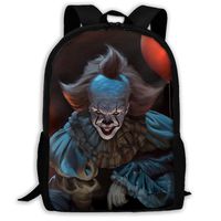 Pennywise-The-Dancing-Clown Women Men Backpack Outdoor Multipurpose Shoulders Laptop Bag Knapsack Daypacks