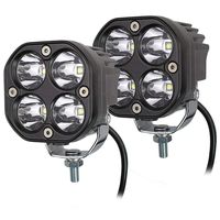 3E LED OffRoad Driving Lights 2PCS 3Inch 40W Super Bright Waterproof Work Lamps For Wrangler Offroad 4X4 Auto Car Jeep Truck ATV UTV Boat Motorcycle