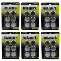 36 Pcs CR2032 DL2032 ECR2032 Lithium 3V 210mAh Coin Button Cell Battery Instapark