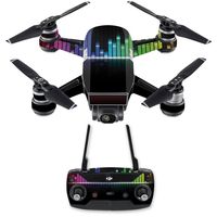 MightySkins Skin Compatible with DJI Spark Mini Drone Combo - Keep The Beat | Protective, Durable, and Unique Vinyl Decal wrap Cover | Easy to Apply, Remove, and Change Styles | Made in The USA