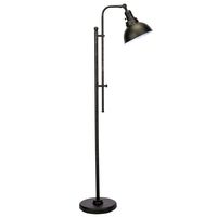 CO-Z Industrial Floor Lamp Adjustable, 65 Inches Rustic Floor Task Lamp in Aged Bronze Finish, Standing Lamp with Metal Shade for Living Room Reading Bedroom Office, ETL.