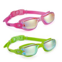 aegend Swim Goggles 2 Pack Swimming Goggles
